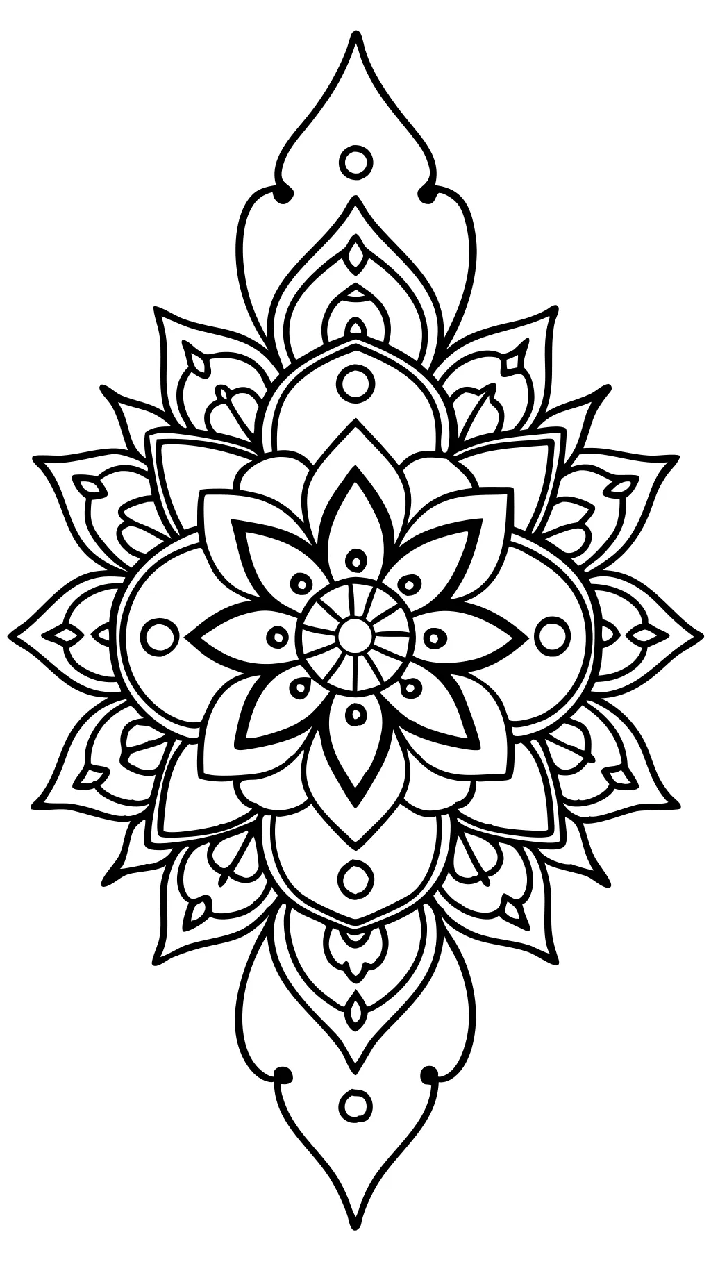 printable coloring pages for adults easy